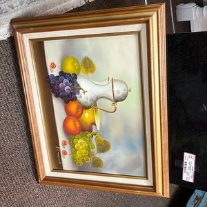 P Yanna oil painting